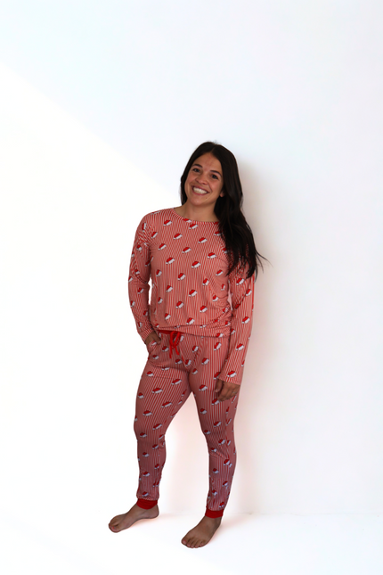 Women’s Santa Stripes Set