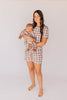 Brown Grid Mama Set