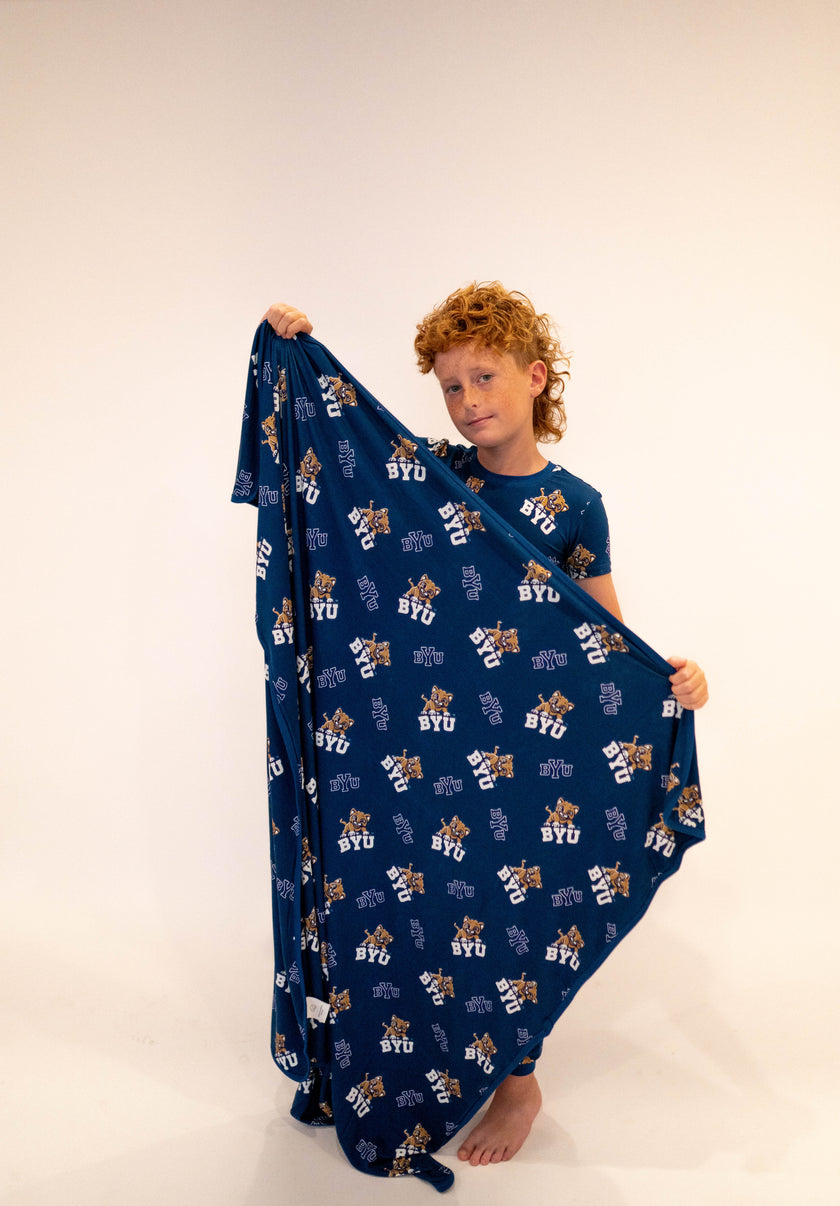 BYU Cougars Kloudy Blanket