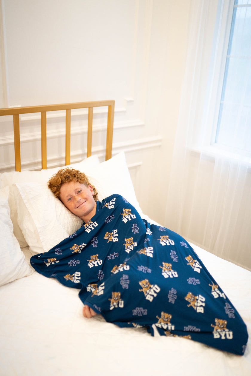 BYU Cougars Kloudy Blanket