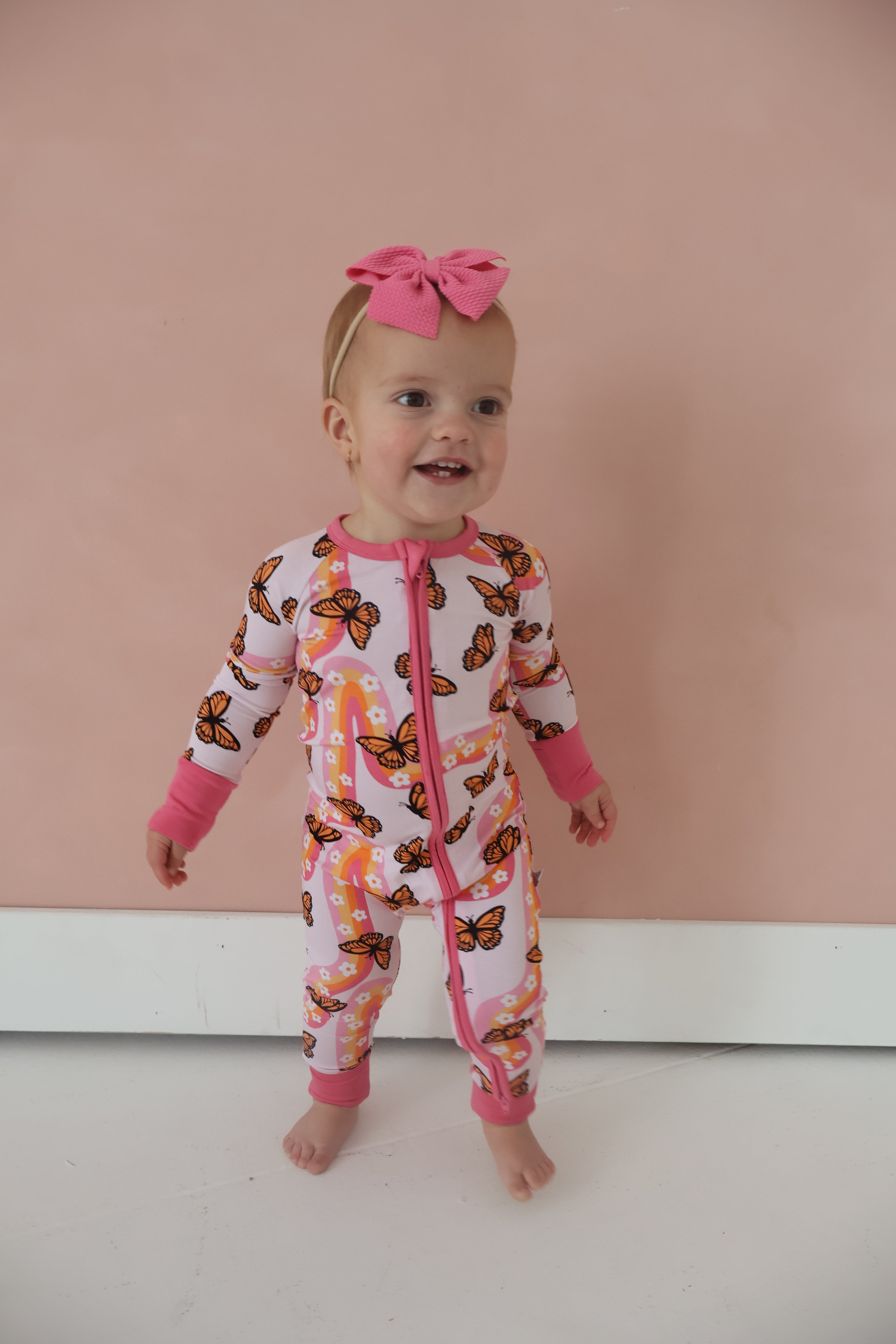 Butterfly Swirl Zippy