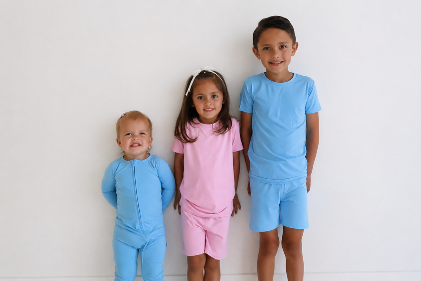 Baby Blue Two Piece