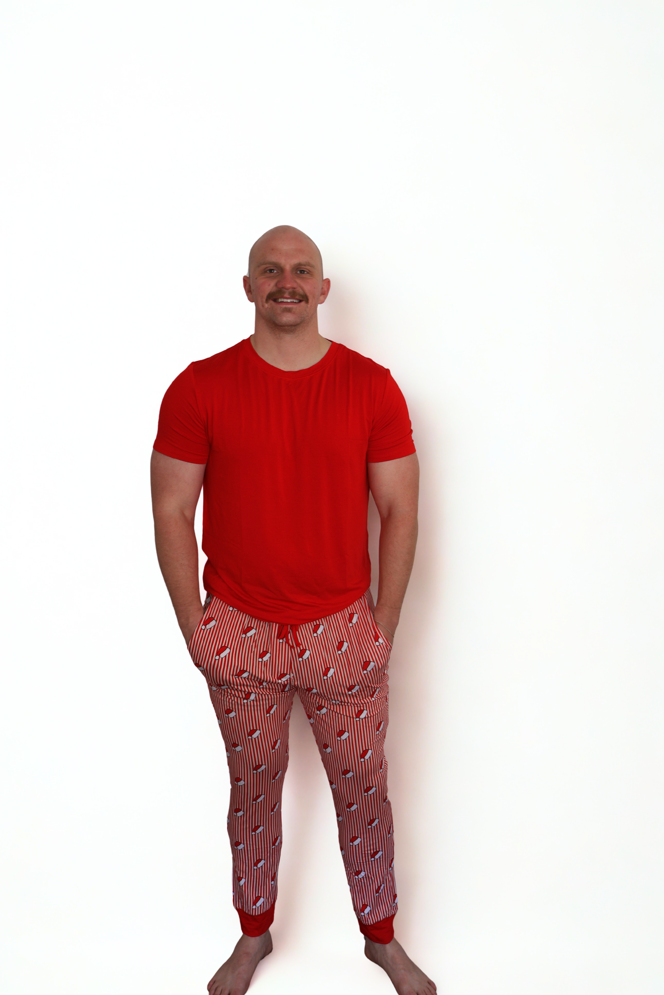 Men’s Santa Stripes Set