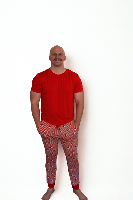 Men’s Santa Stripes Set